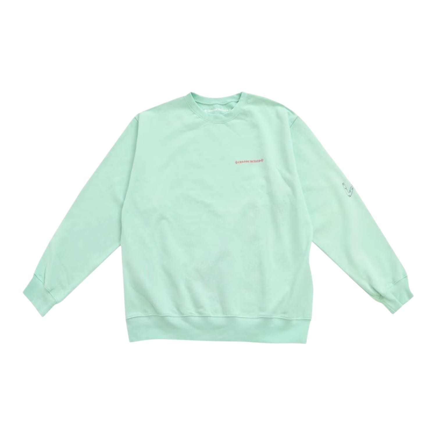 Chrome Hearts Matty Boy Lust Crewneck Sweatshirt Seafoam