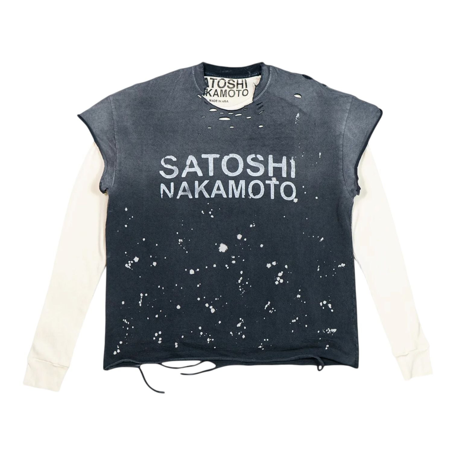 Satoshi Nakamoto Luke T-Shirt Thermal Black