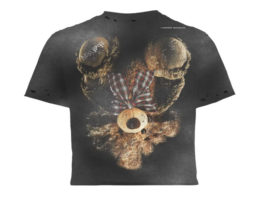 Vertabrae Teddy T-Shirt Black