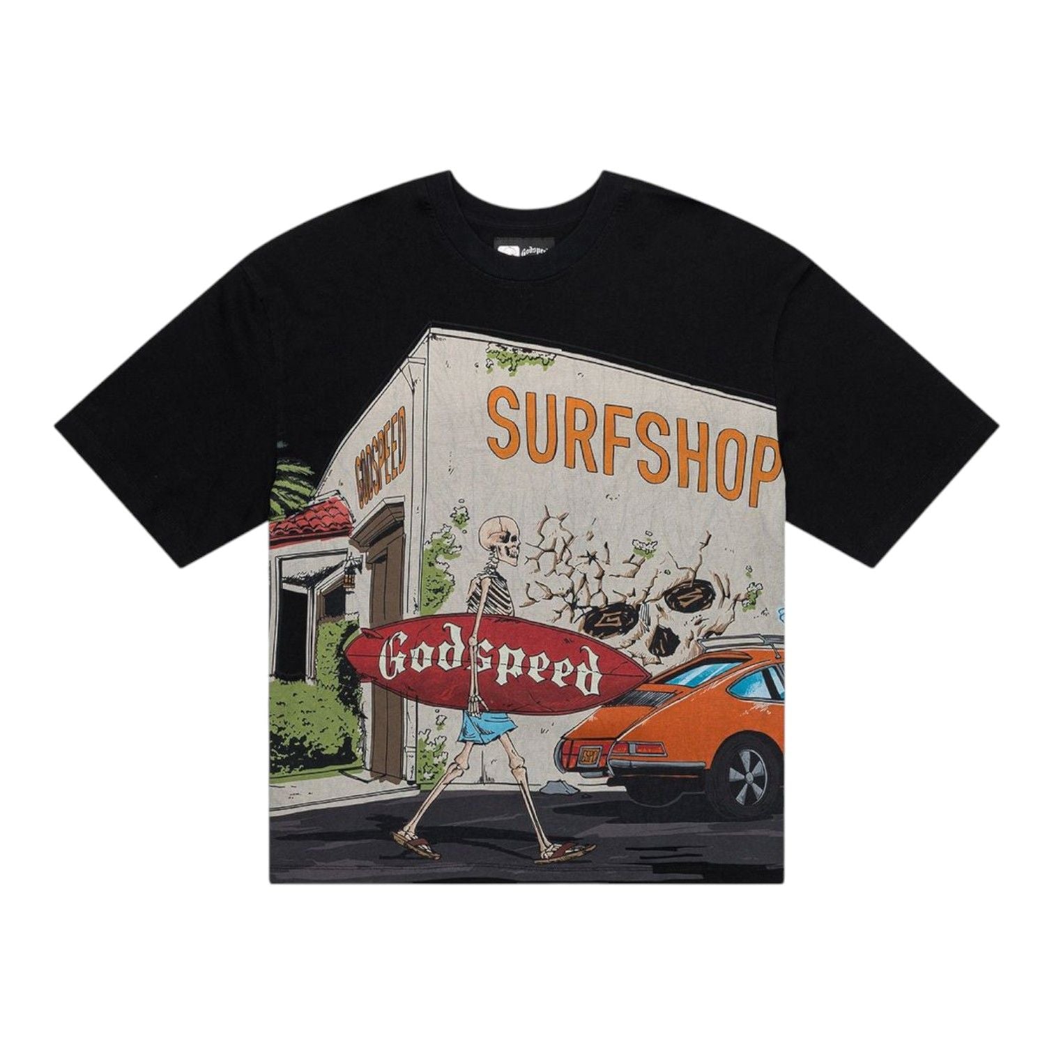 Godspeed GS Surf Shop T-Shirt Black