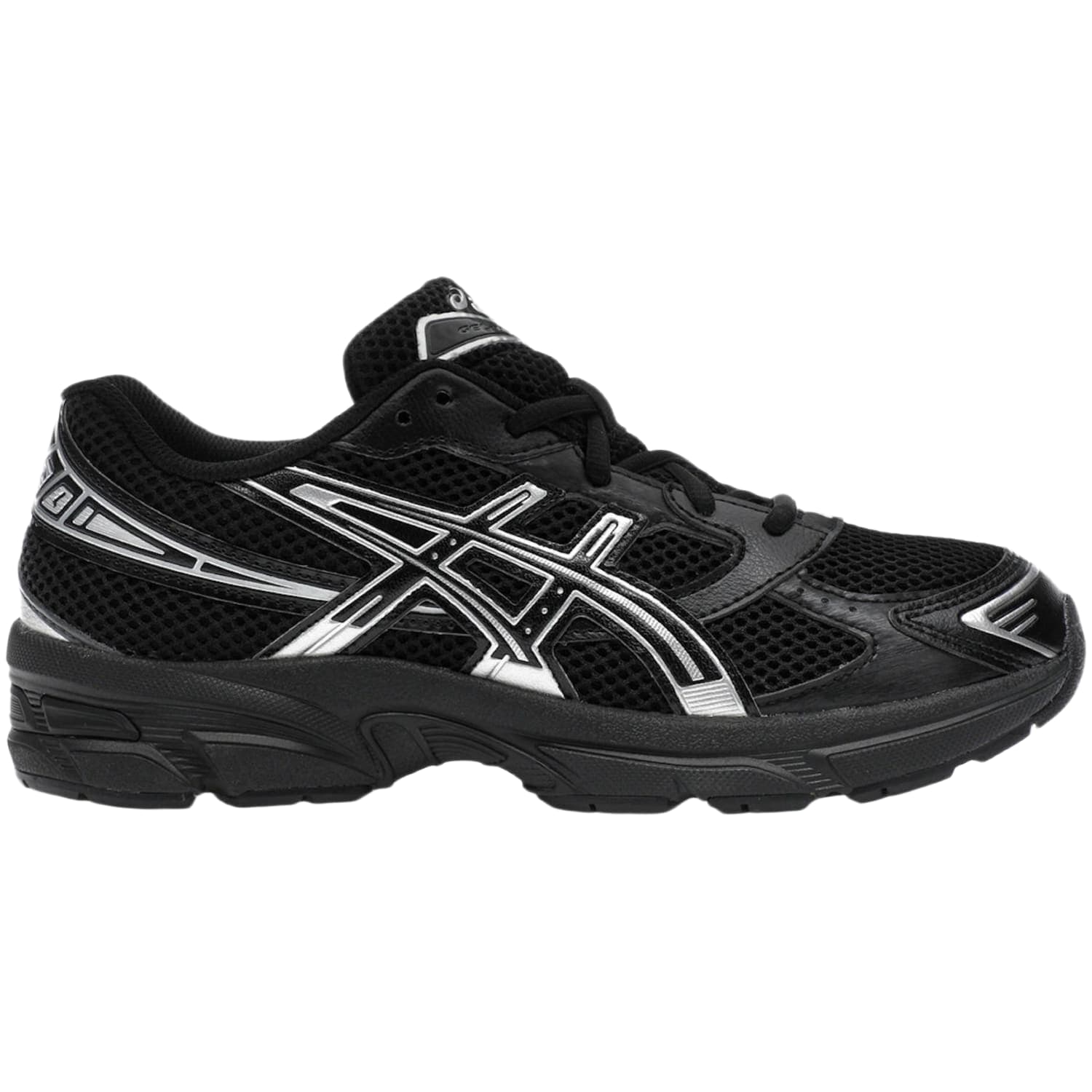 ASICS Gel-1130 Black Pure Silver (GS)