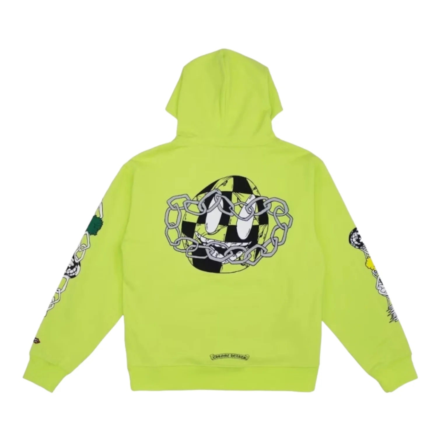 Chrome Hearts Matty Boy Link Hoodie Lime Green