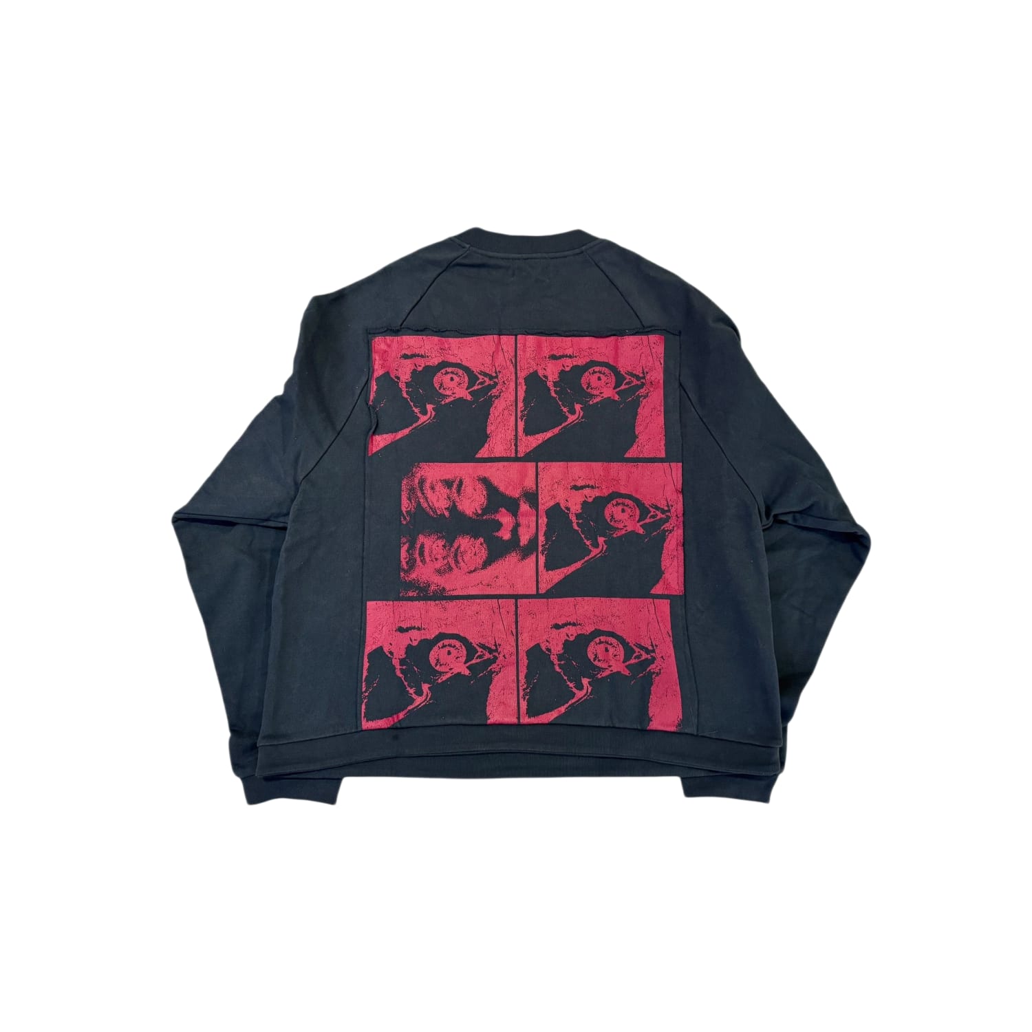 Richill Melancholy Bible Patch Crewneck Black