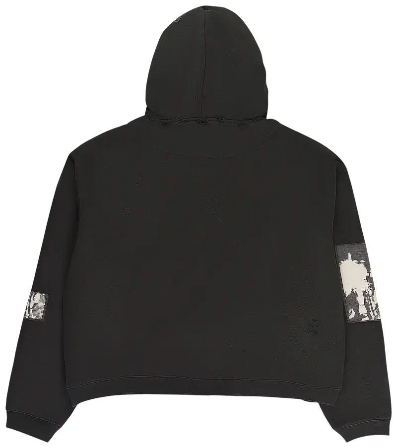 Birth Of Royal Child Flashlight Zip Up Hoodie Black