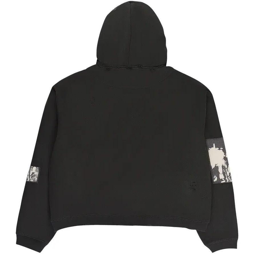 Birth Of Royal Child Flashlight Zip Up Hoodie Black