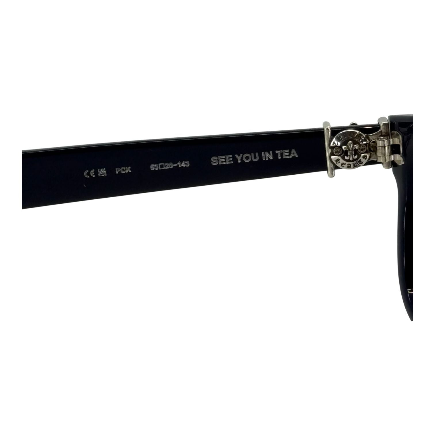 Chrome Hearts See You In Tea Navy/Sterling Silver Glasses