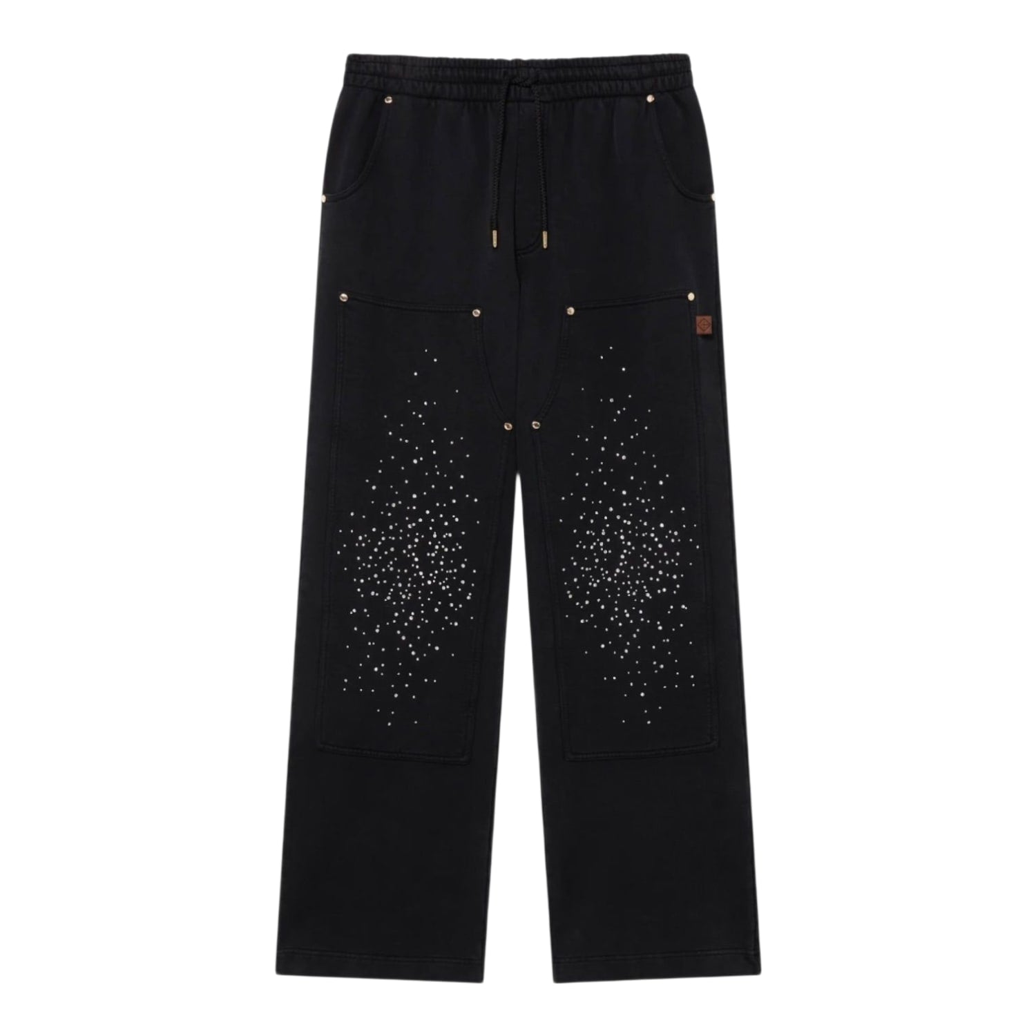 Casablanca La Prémonition Crystal Embellished Sweatpants