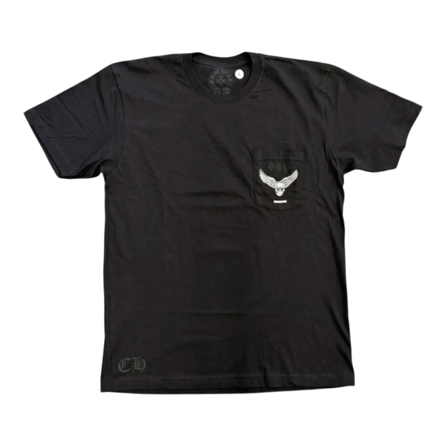 Chrome Hearts Foti Aerosmith Yungblood Cross Pocket T-shirt Black
