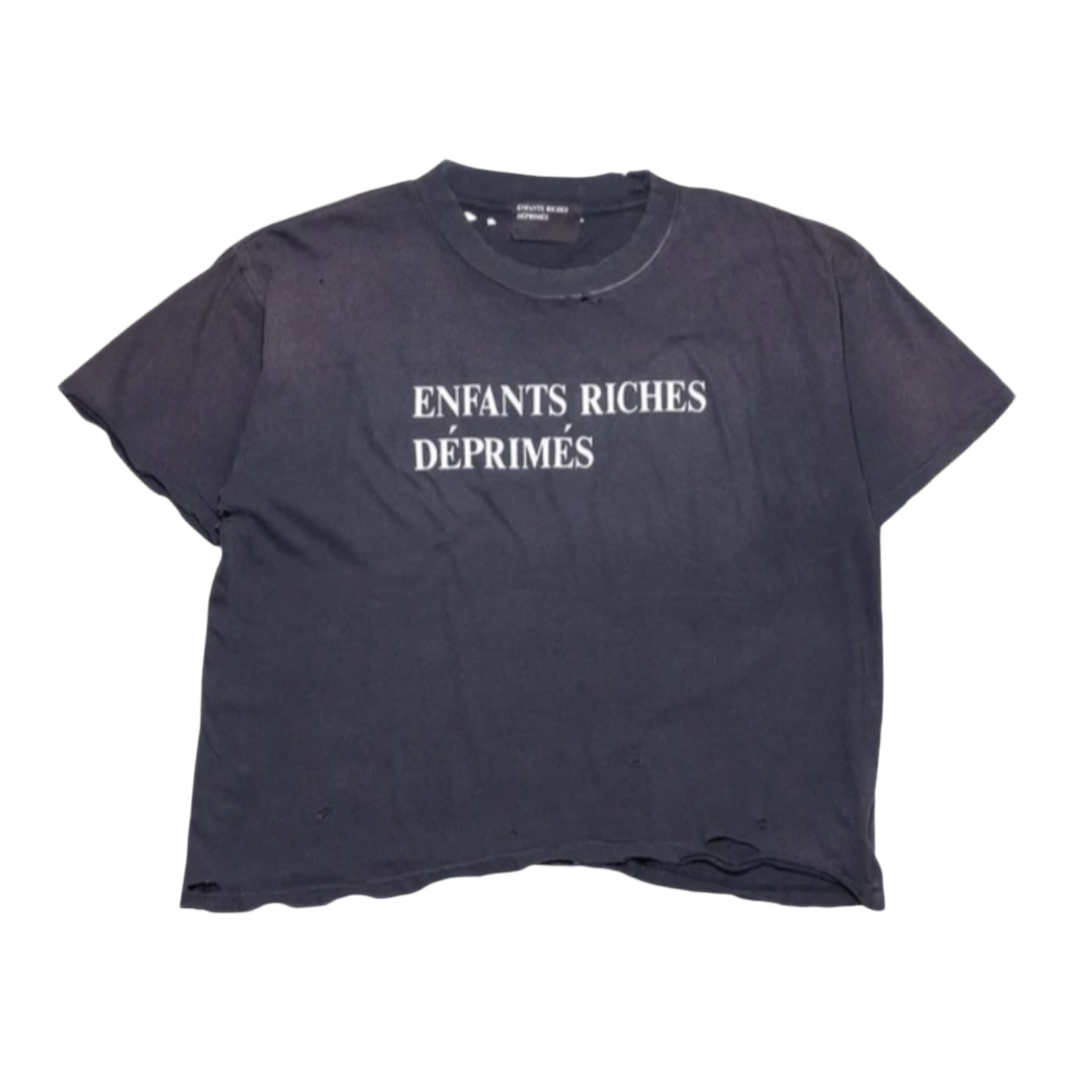 Enfants Riches Déprimés Classic Logo T-Shirt Washed Black