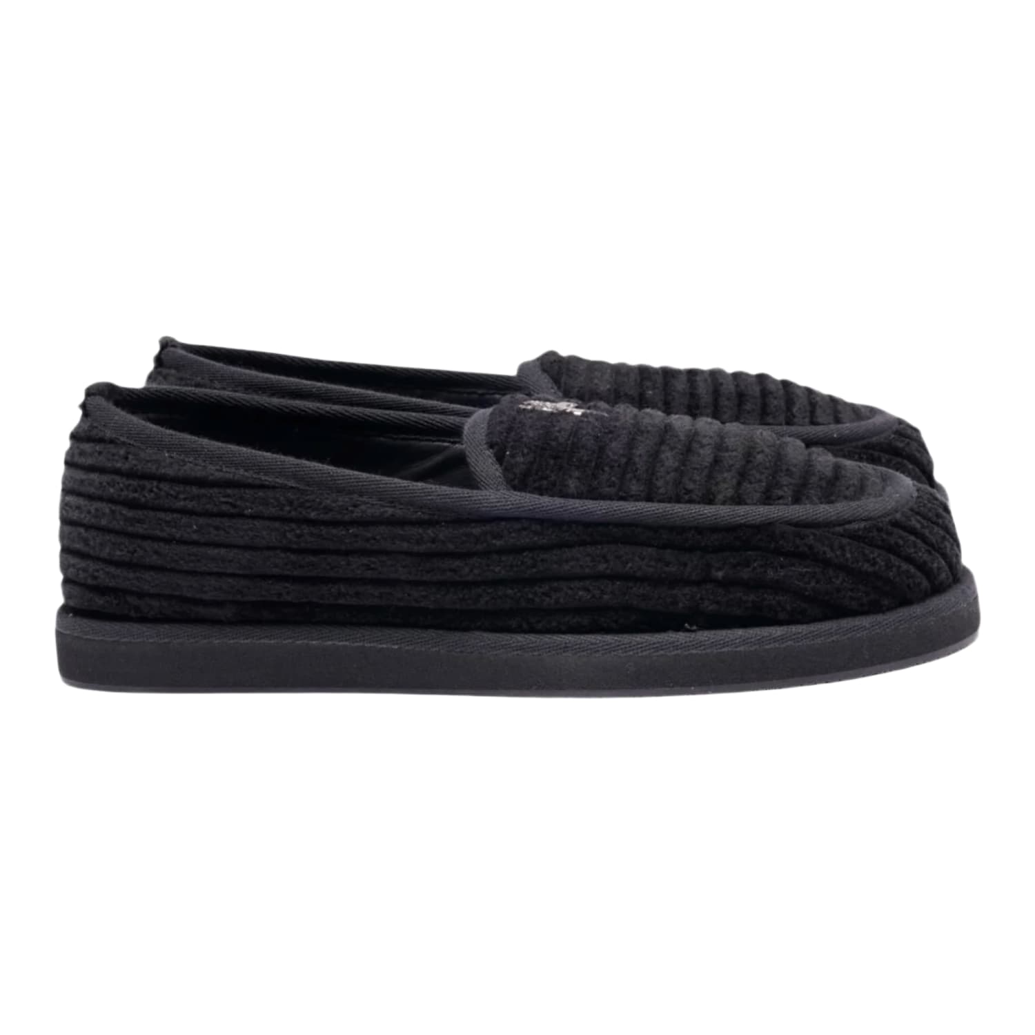 Chrome Hearts Black/Silver Dagger Loafer Slippers