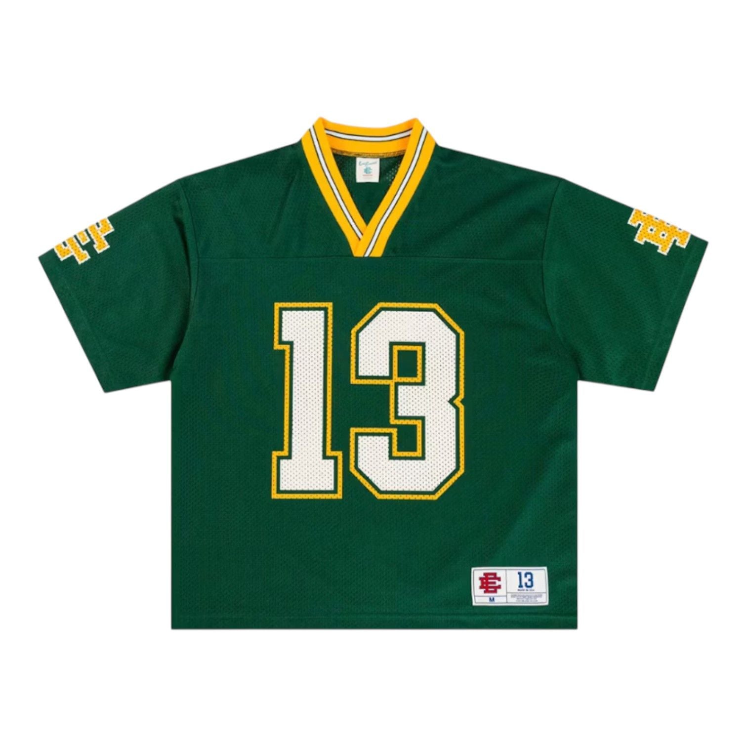 Eric Emanuel EE Miami Football Jersey Green Yellow