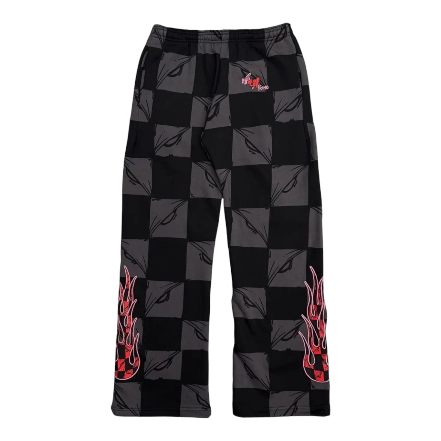 Matty Boy Anti Promo 99 Eyes ATL Flame Sweatpants Black Multi