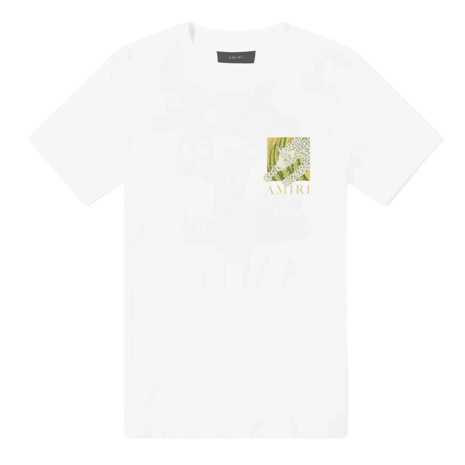 Amiri Leopard T-Shirt White