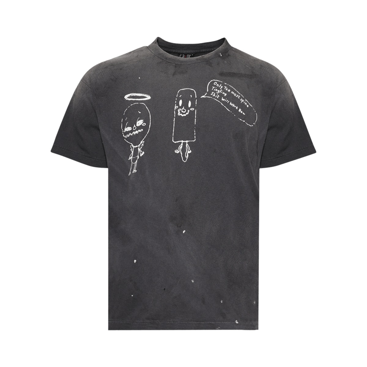 Saint Michael Life Beyond Earth T-Shirt Black