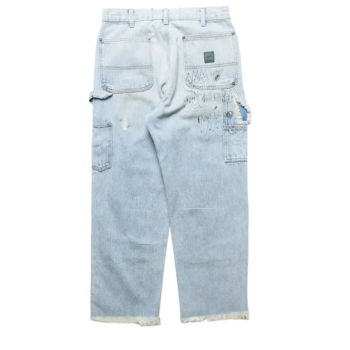 Paly Hollywood Busted Double Knee Jean 'Denim'