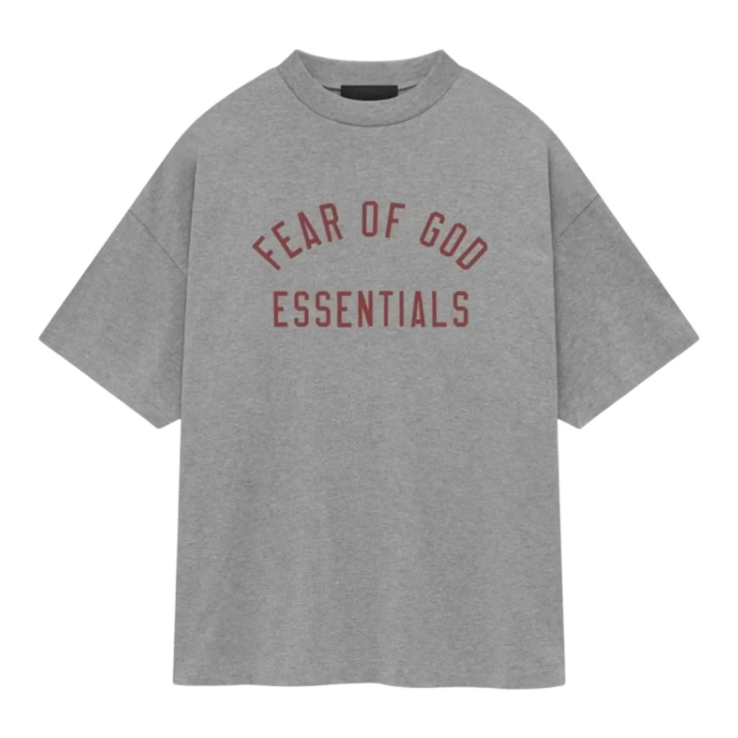Fear of God Essentials Jersey Crewneck Tee Dark Heather