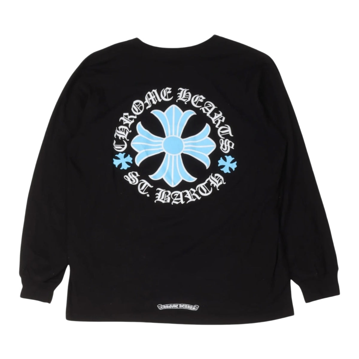 Chrome Hearts St. Barth's Exclusive Long Sleeve T-shirt Black/Blue