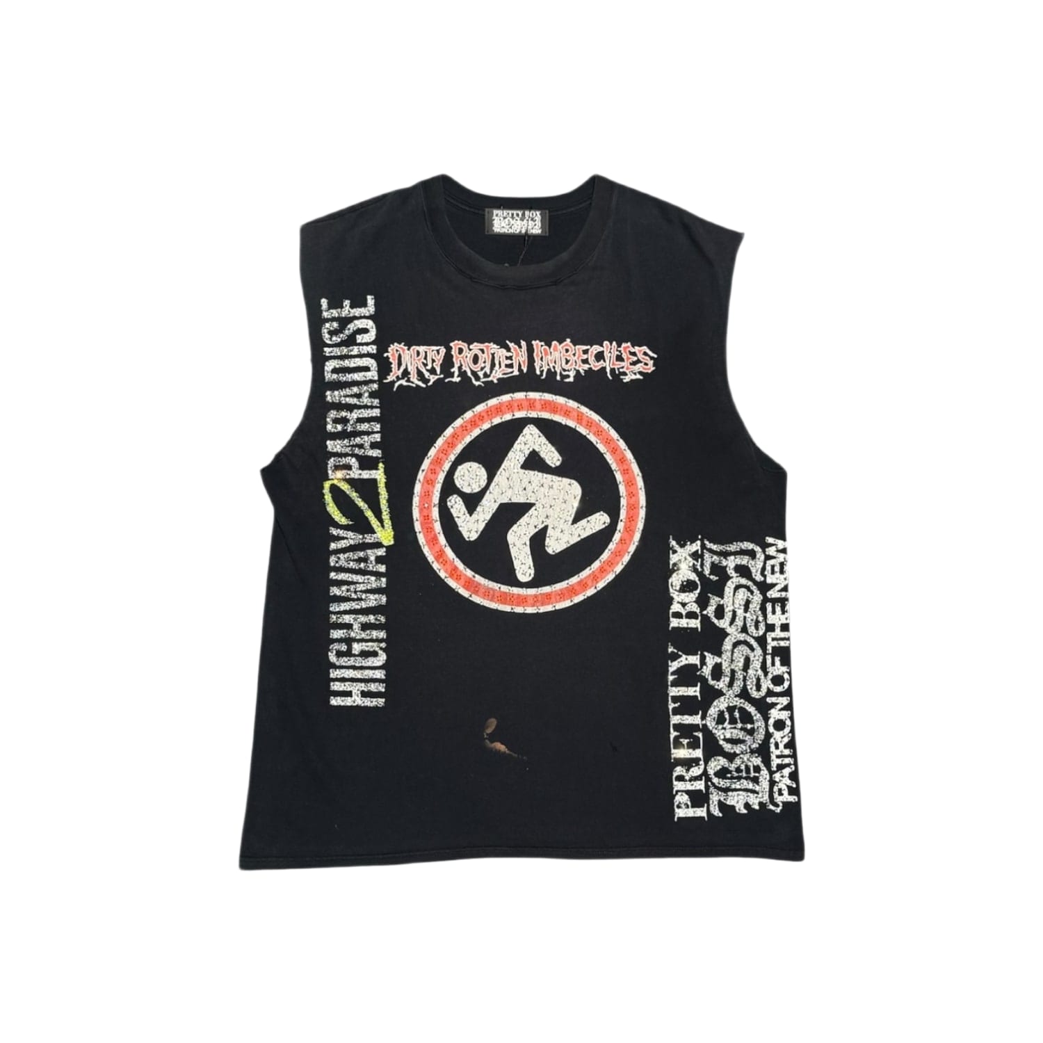 Bossi Patron of the New Dirty Rotten Imbeciles Cutoff T-Shirt