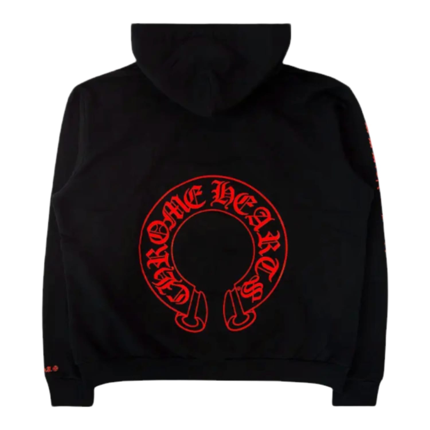 Chrome Hearts Horse Shoe Hoodie Web Exclusive Black/Red