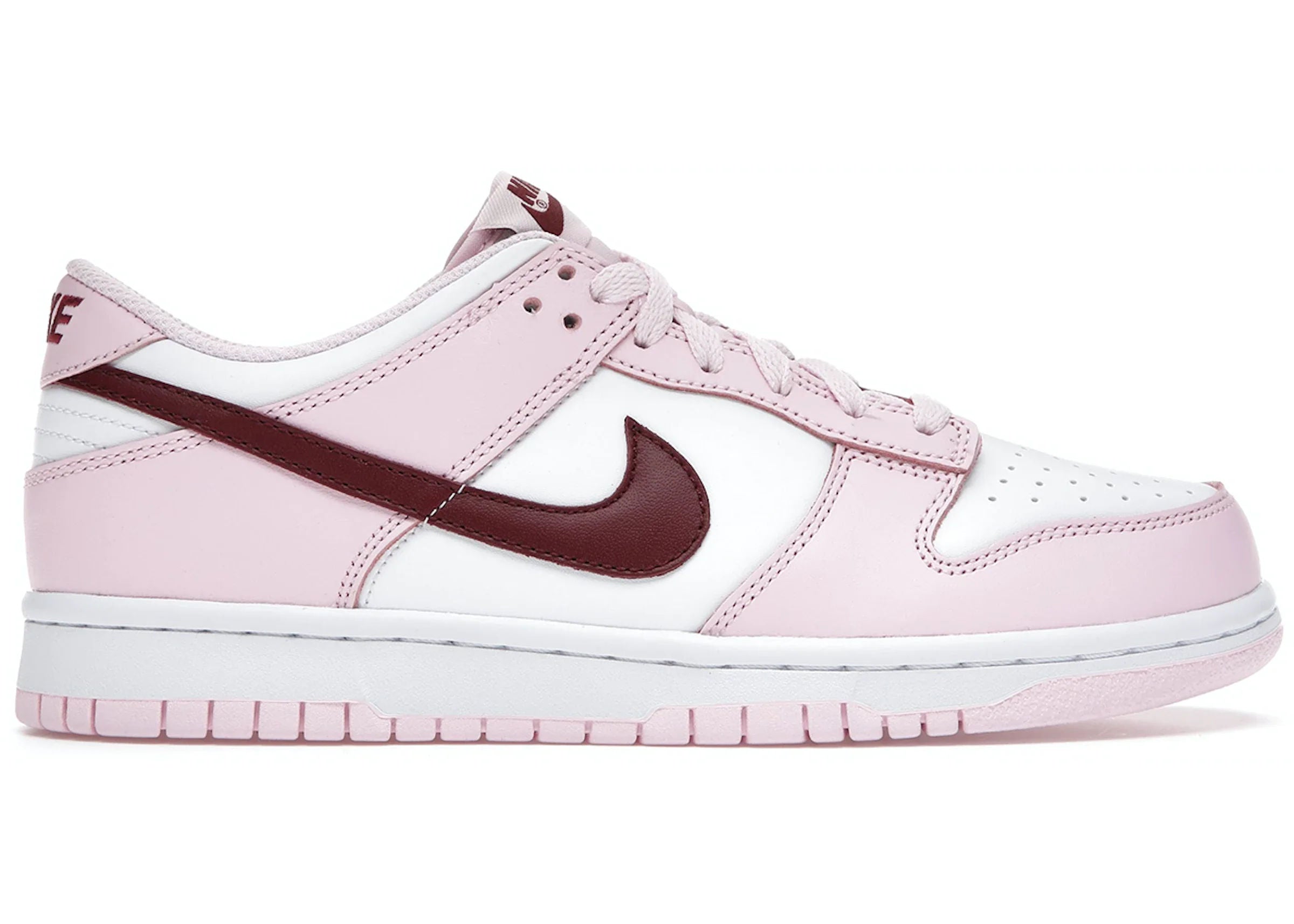 Nike Dunk Low Pink Foam Red White