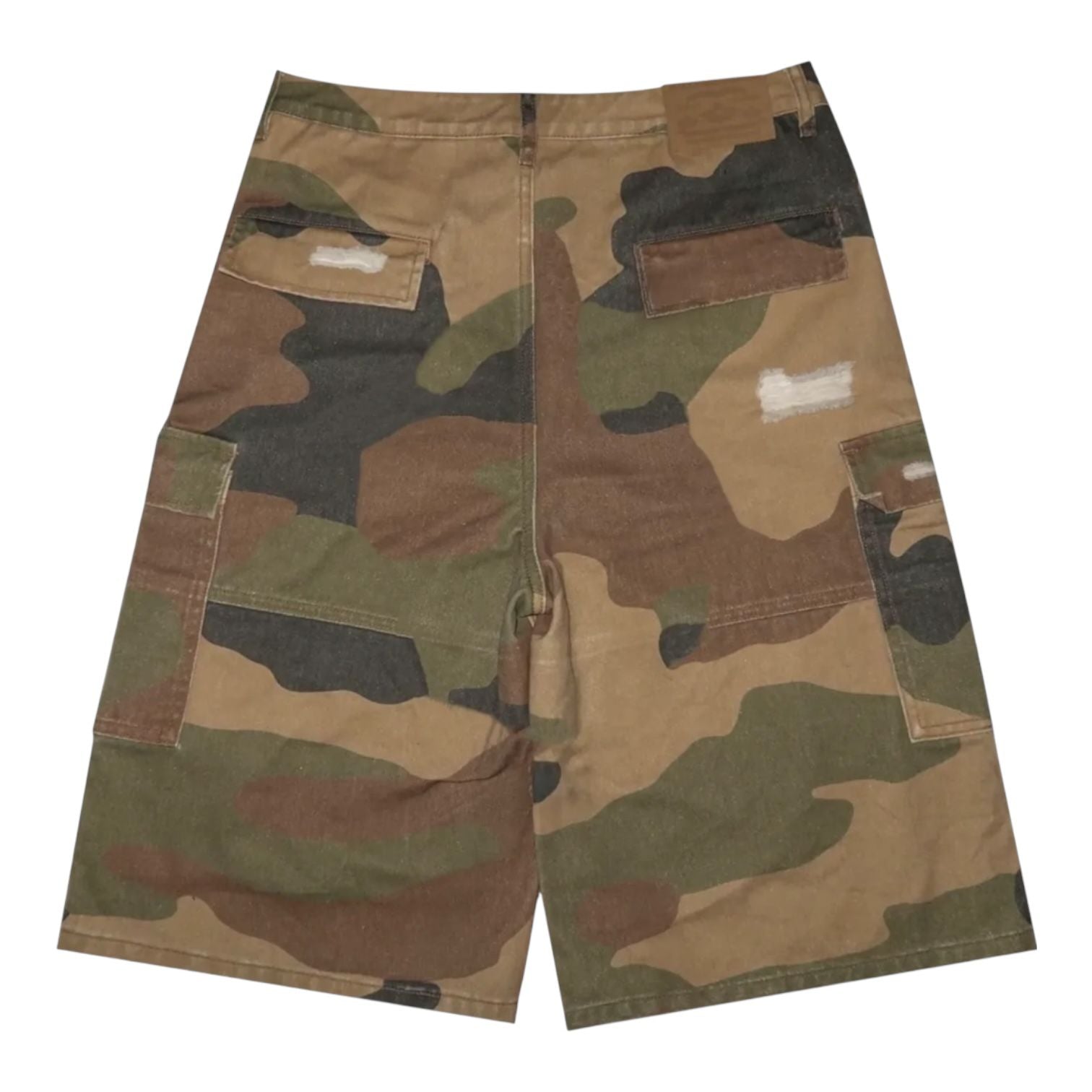 Killtec Distressed Camo Jean Shorts