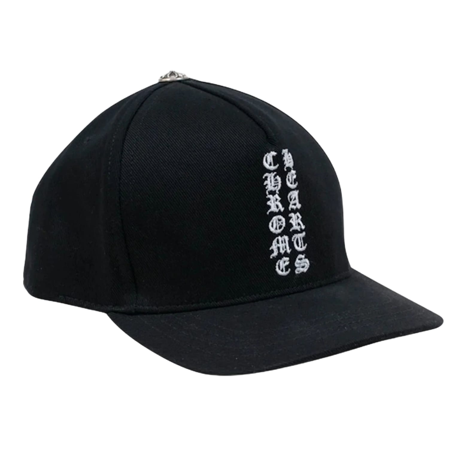 Chrome Hearts Vertical Logo Hat Black