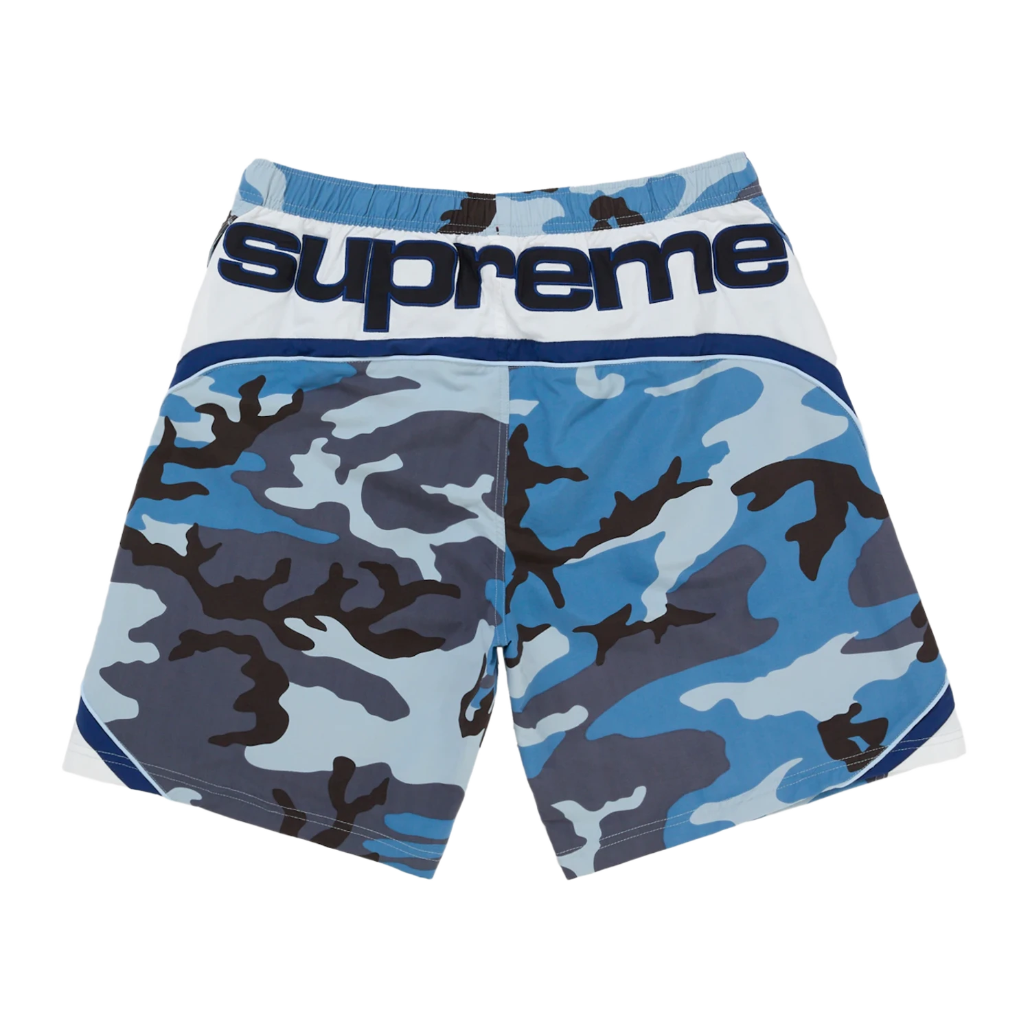 Supreme Paneled Water Short Blue Camo