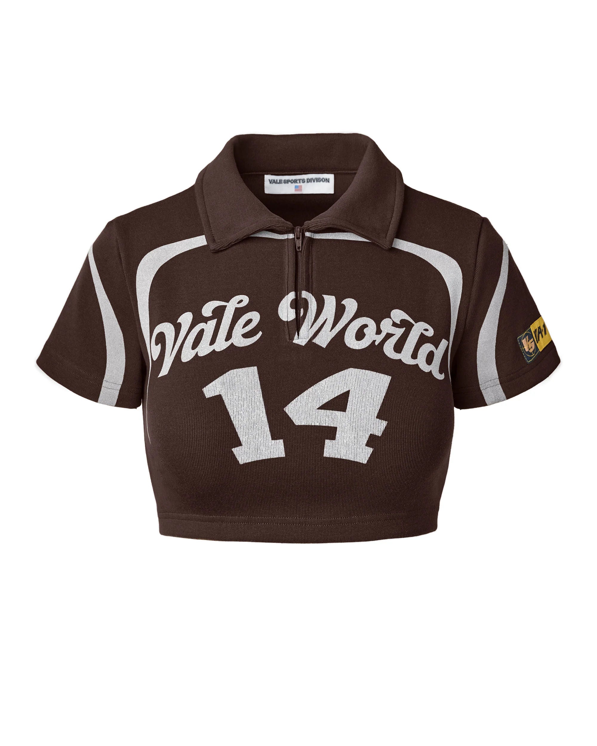 Vale Forever Women's 007 Berlin Rugby Top Brown