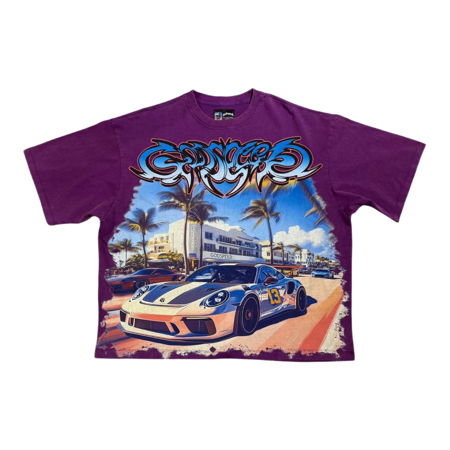 Godspeed Miami Exclusive GT T-Shirt Purple