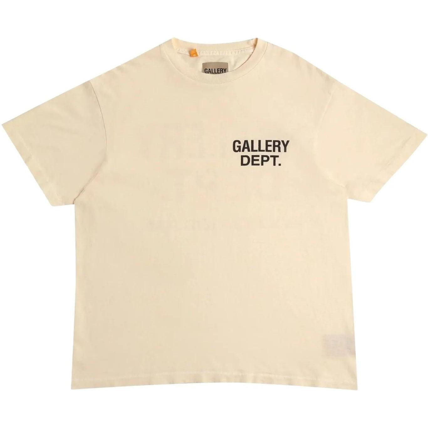 Gallery Dept. Souvenir T-Shirt Cream/Orange