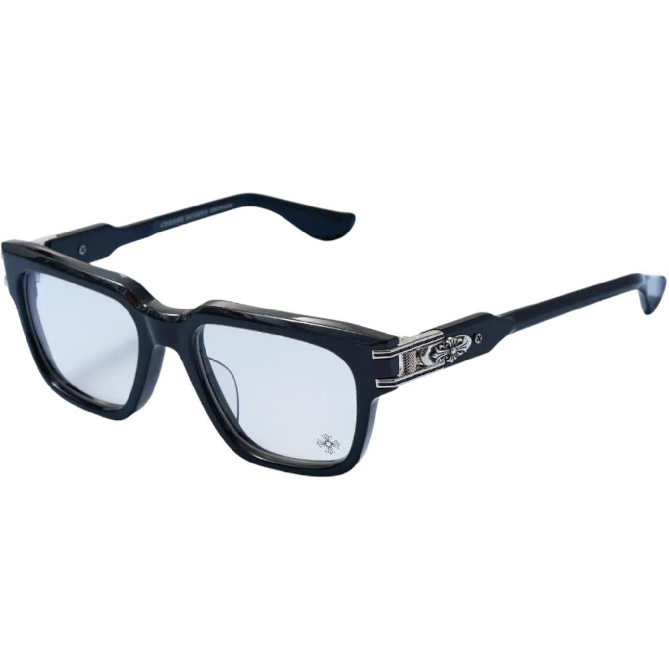 Chrome Hearts Bulge Black/Silver Glasses