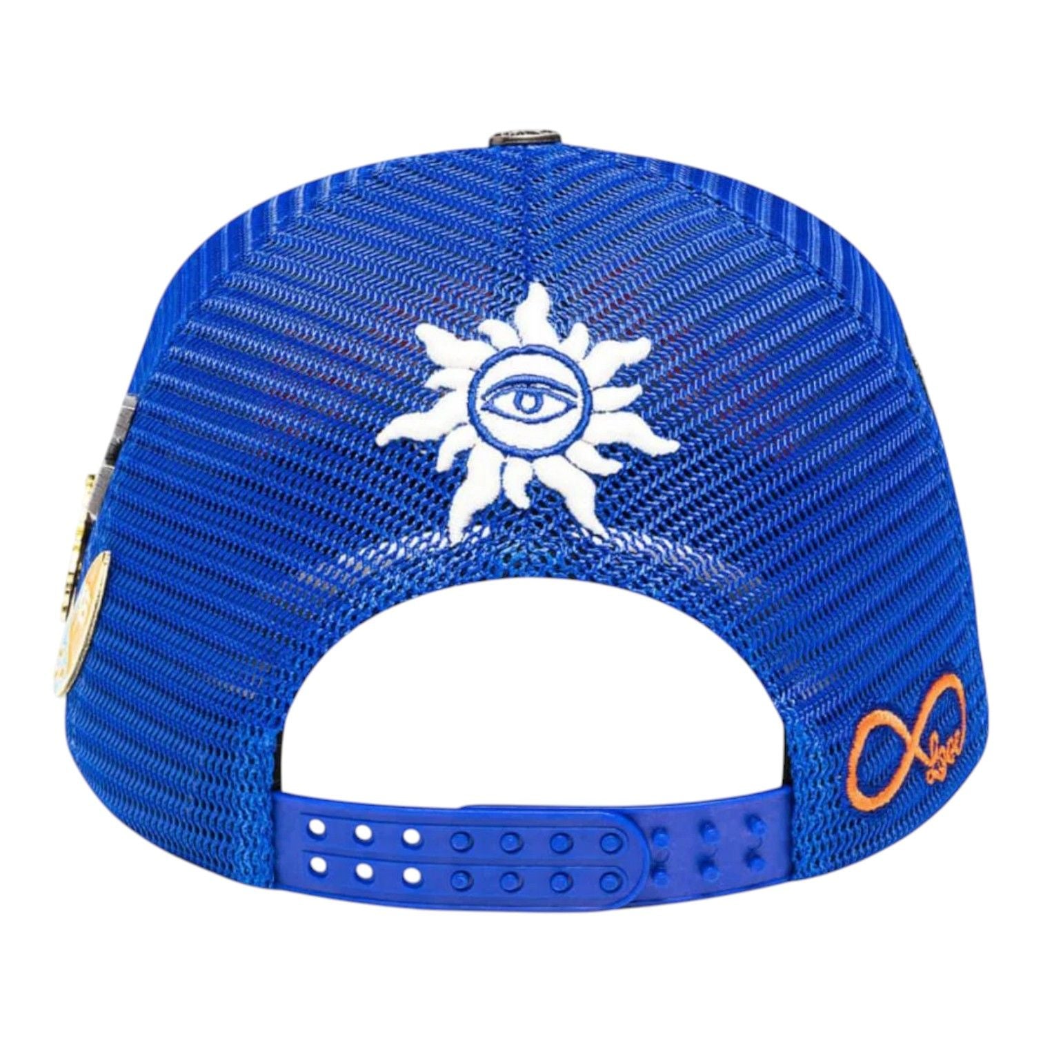 Godspeed GS Forever Trucker Hat Blue Orange