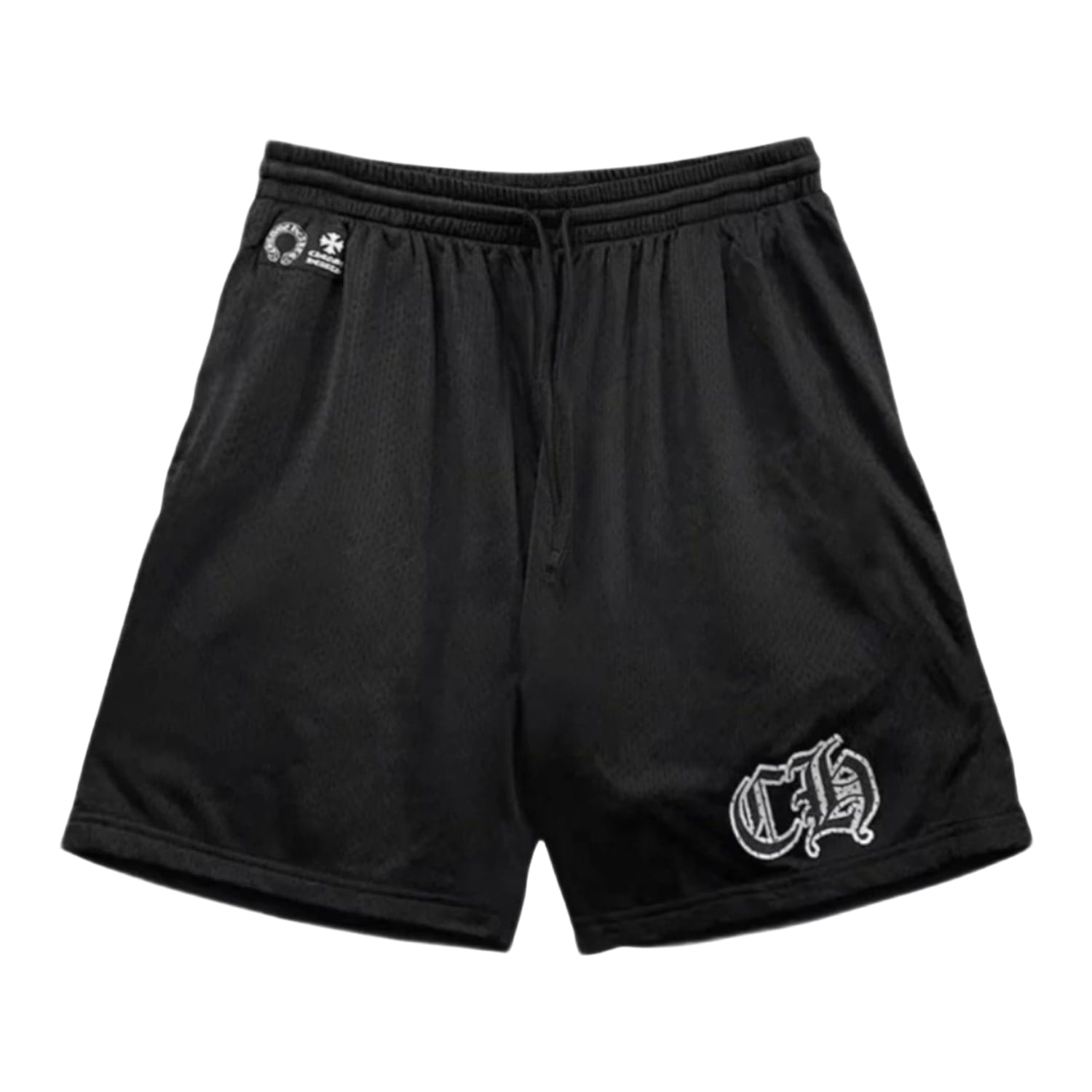 Chrome Hearts Sports Mesh Varsity Shorts Black