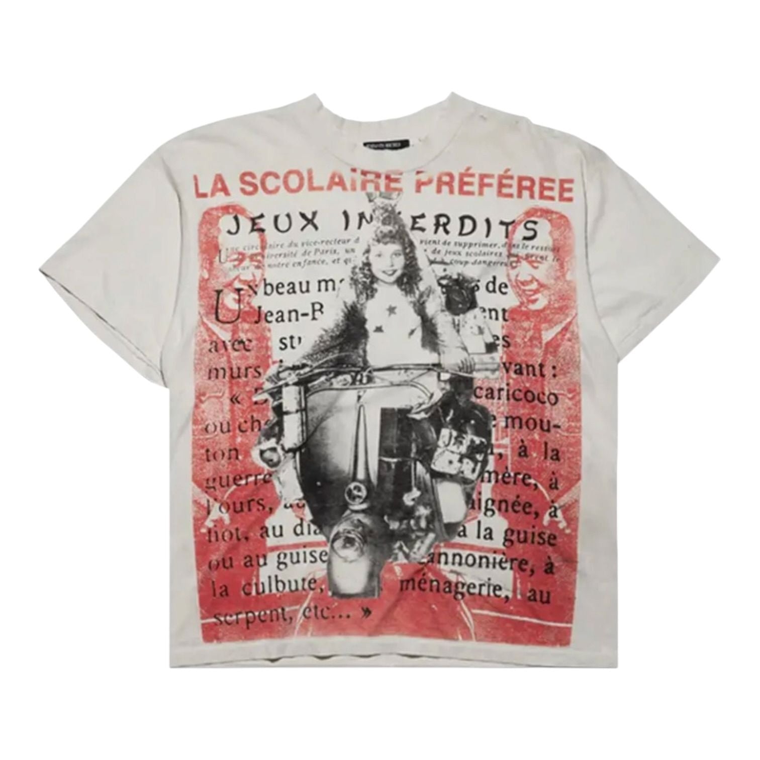 Enfants Riches Déprimés LA Scolaire PréFéRee T-Shirt Antique White