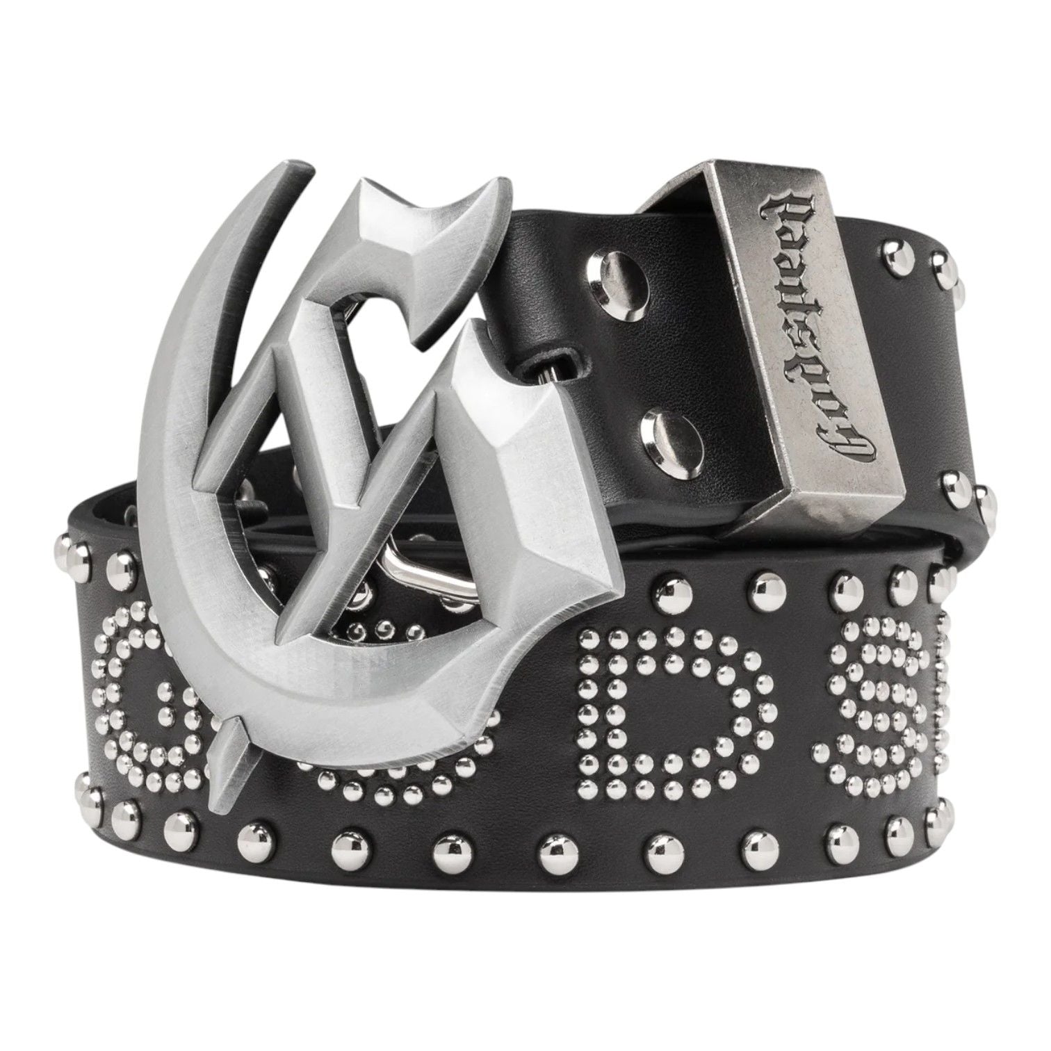 Godspeed Forged GS Studded Belt Black