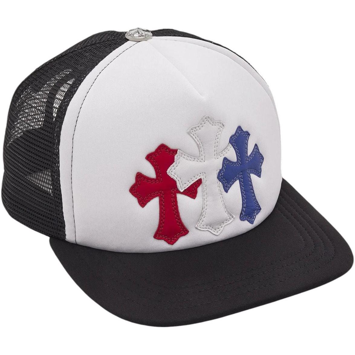 Chrome Hearts Trucker Hat Red/White/Blue
