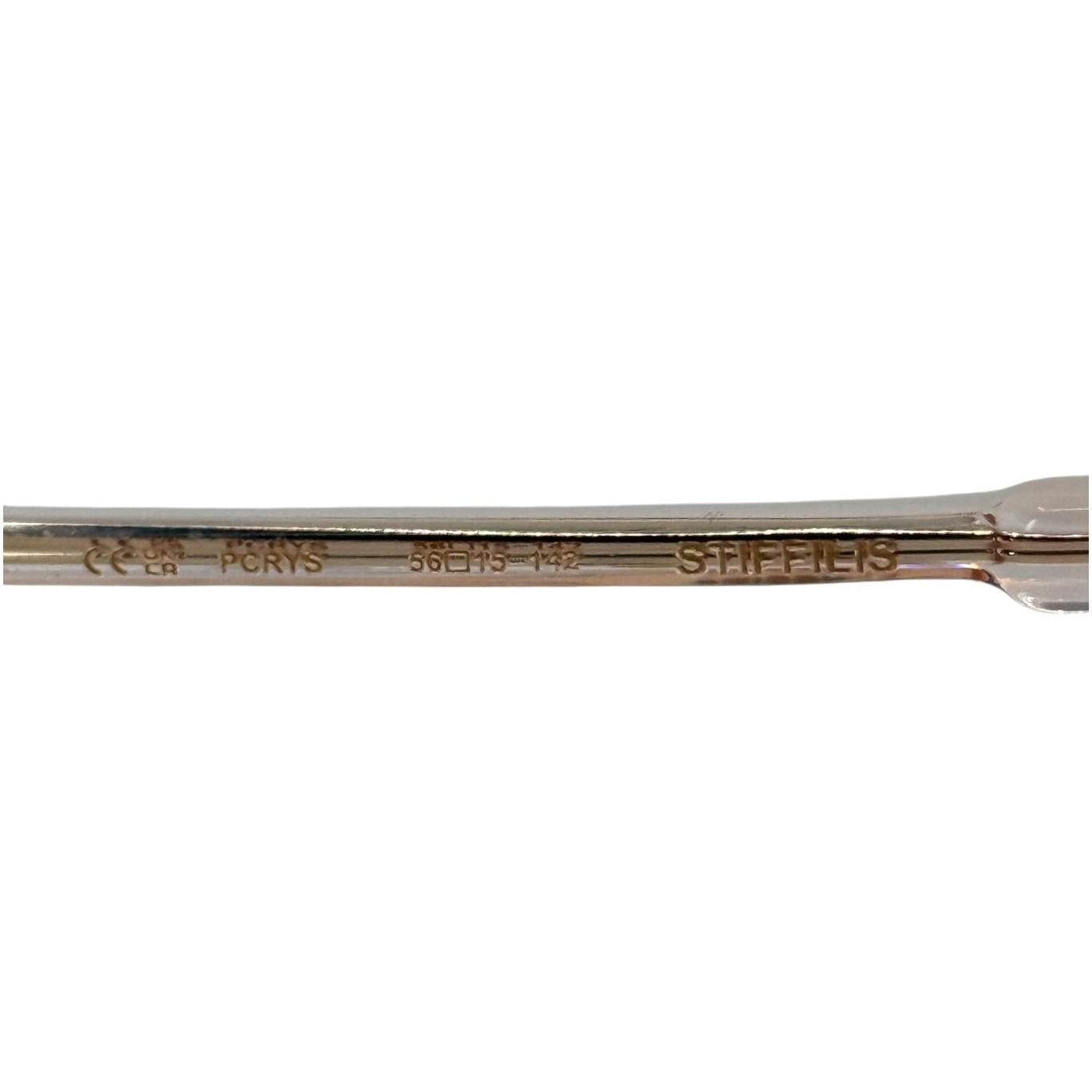 Chrome Hearts Stiffilis Rose Gold Glasses