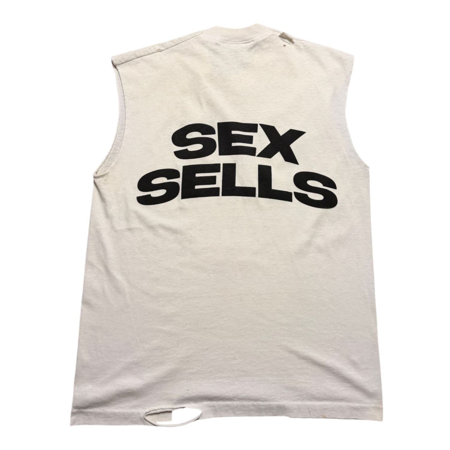 Poor Parker Vintage One Sick Puppy One of One Cut-Off T-Shirt