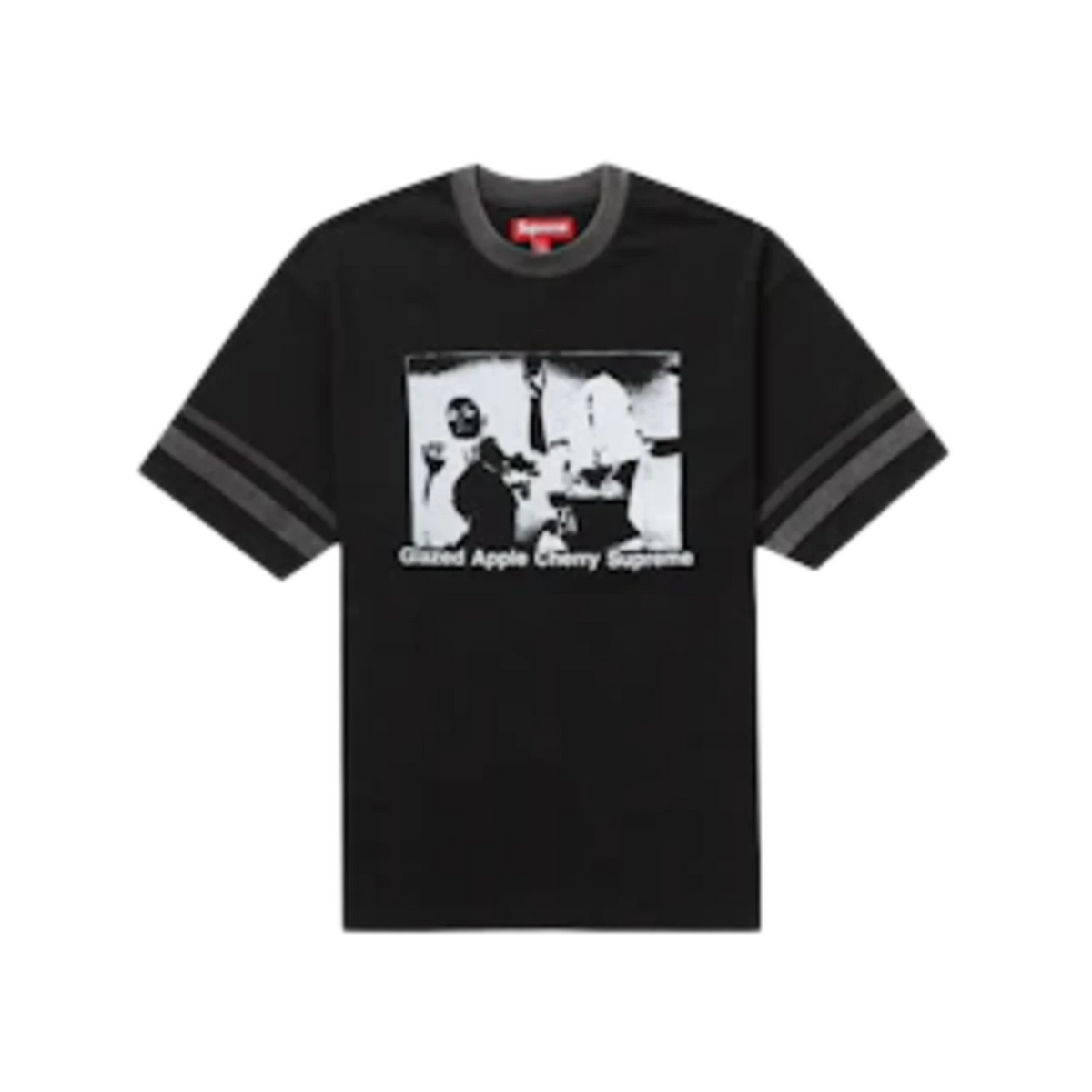 Supreme Glazed Athletic S/S Top Black