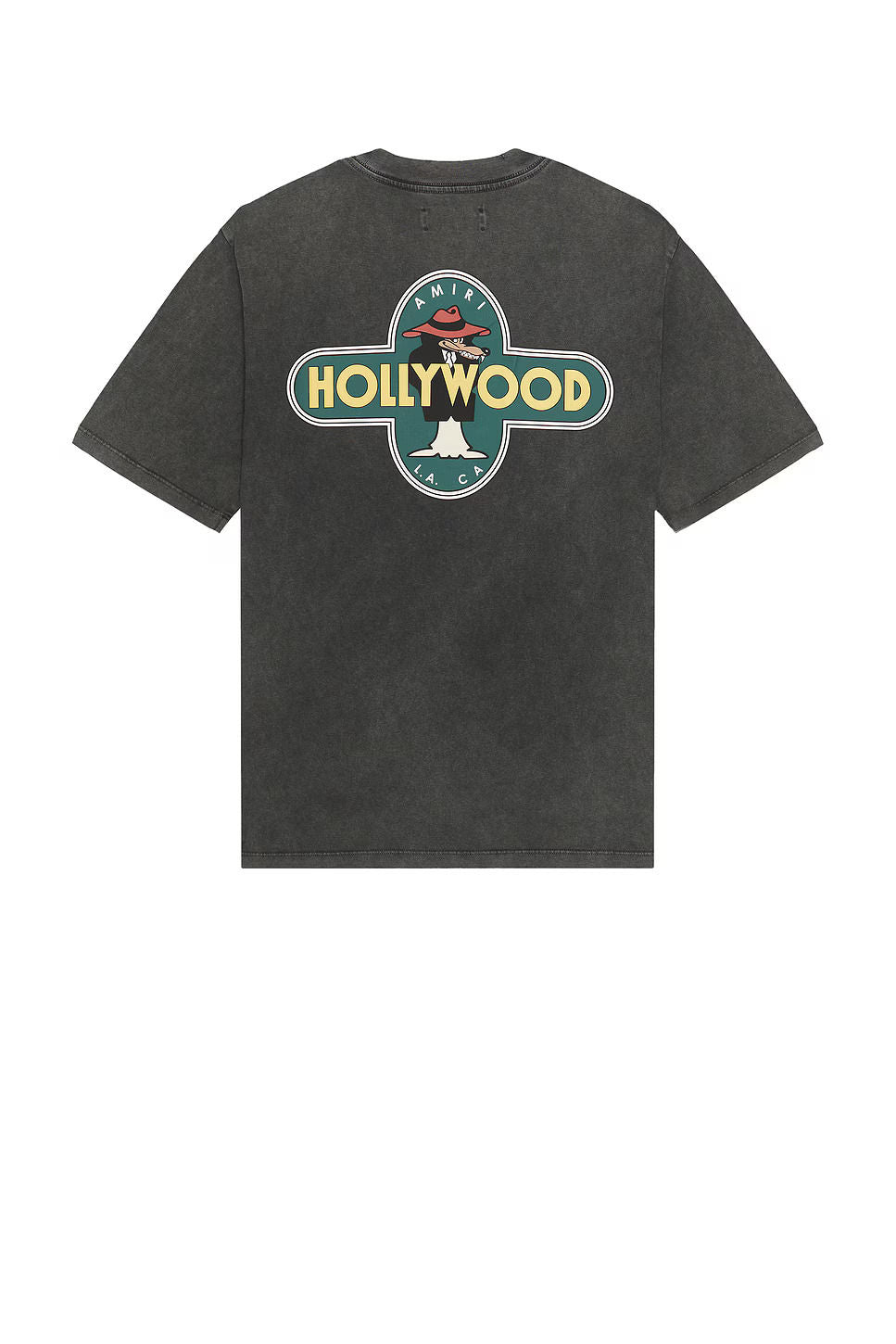 Amiri Hollywood Wolf T-Shirt Grey