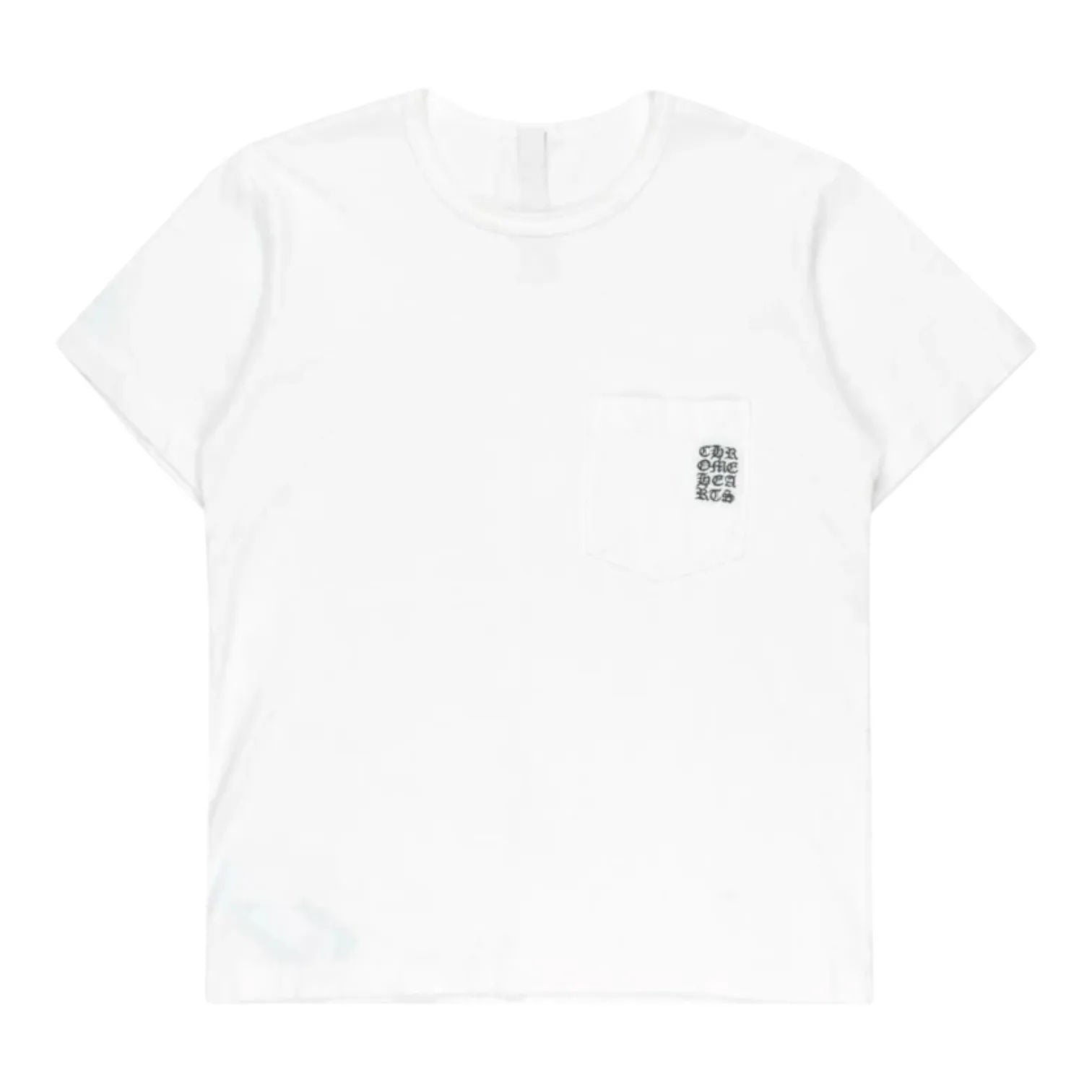 Chrome Hearts Embroidered Eyechart Logo T-Shirt White