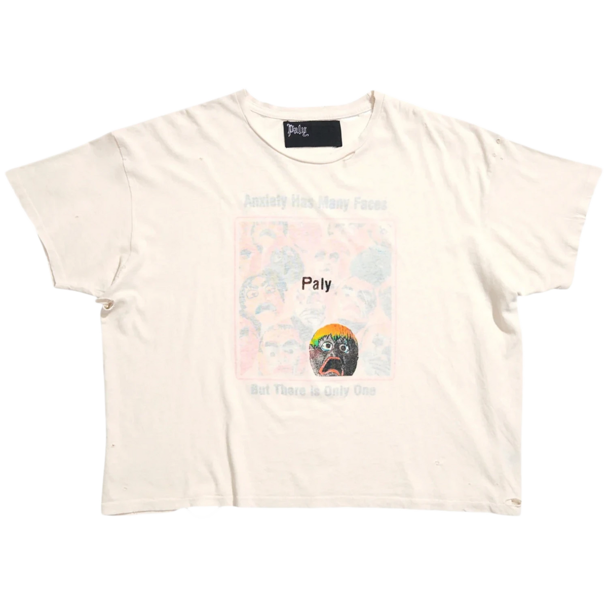 Paly Hollywood Anxiety Tee White