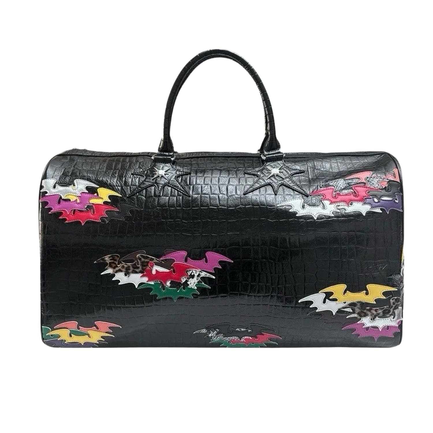 Killtec Crocodile Patchwork Black Duffle Bag 1/100