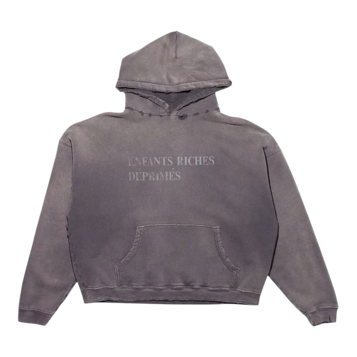 Enfants Riches Déprimés Classic Logo Hoodie Washed Black