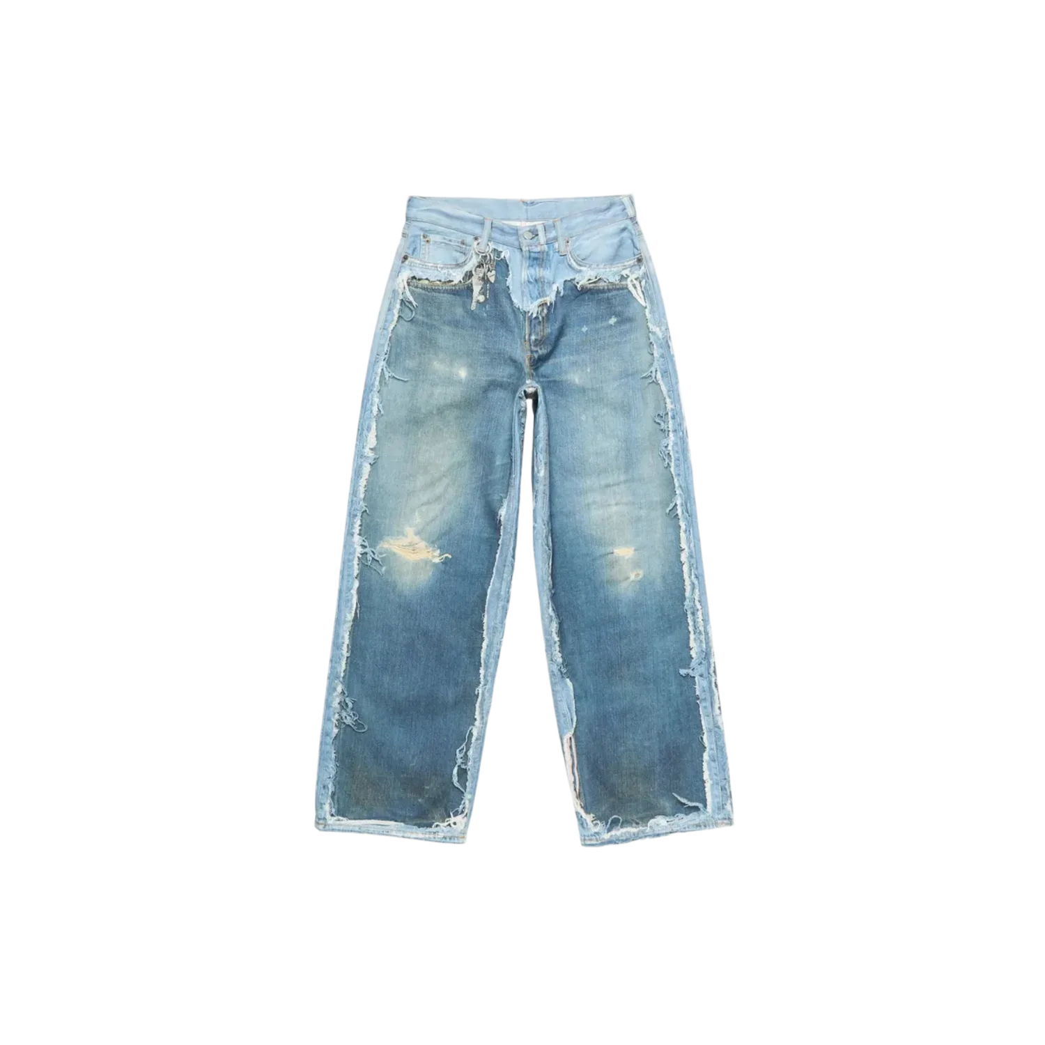Acne Studios Trompe L'oeil Jeans 1981 Mid Blue