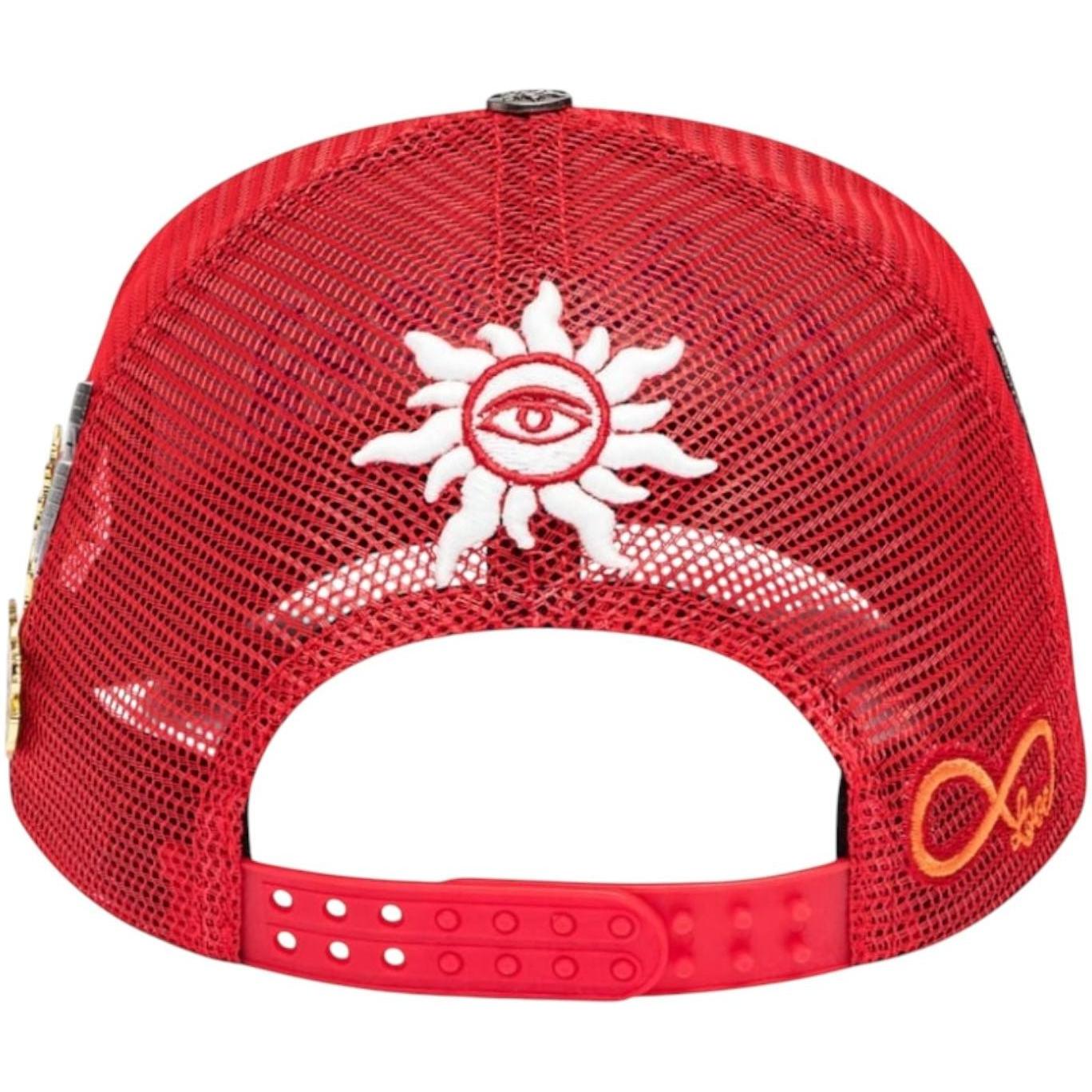 Godspeed Forever GS Trucker Hat Red White Blue