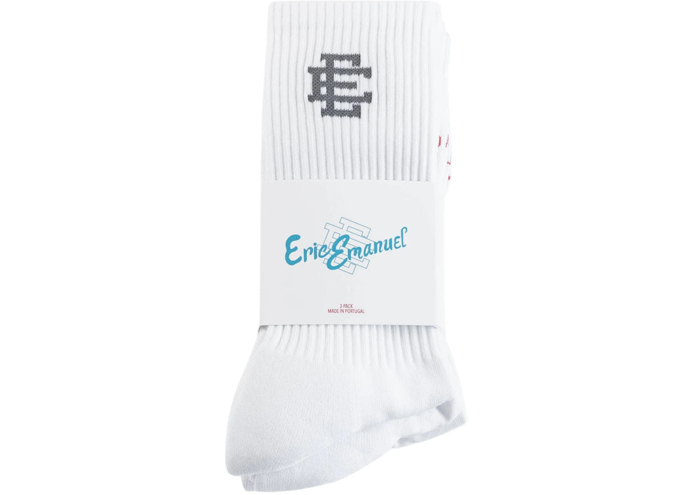 Eric Emanuel EE Socks (3 Pack) White