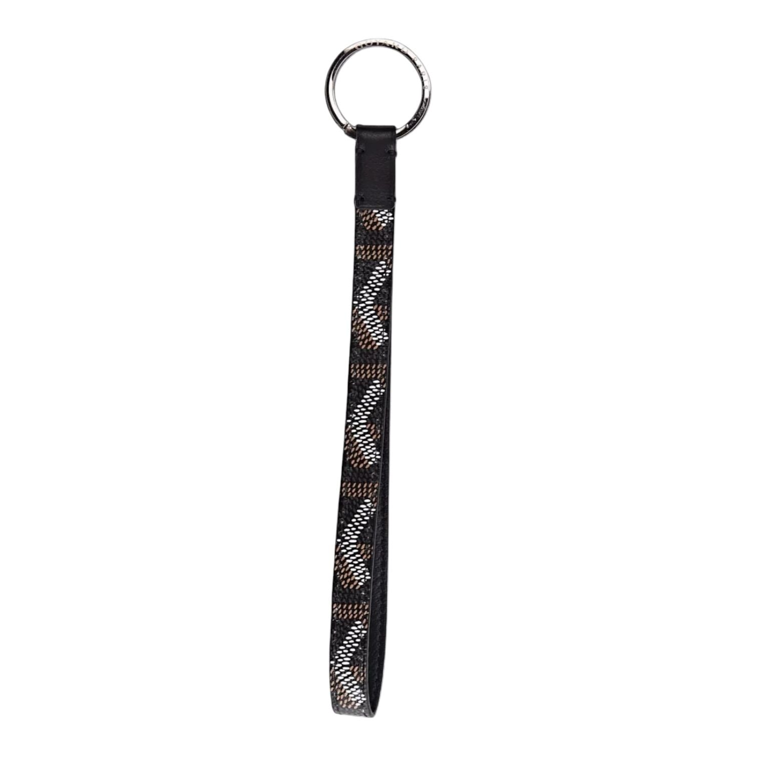 Goyard Lanyard Key Ring Black