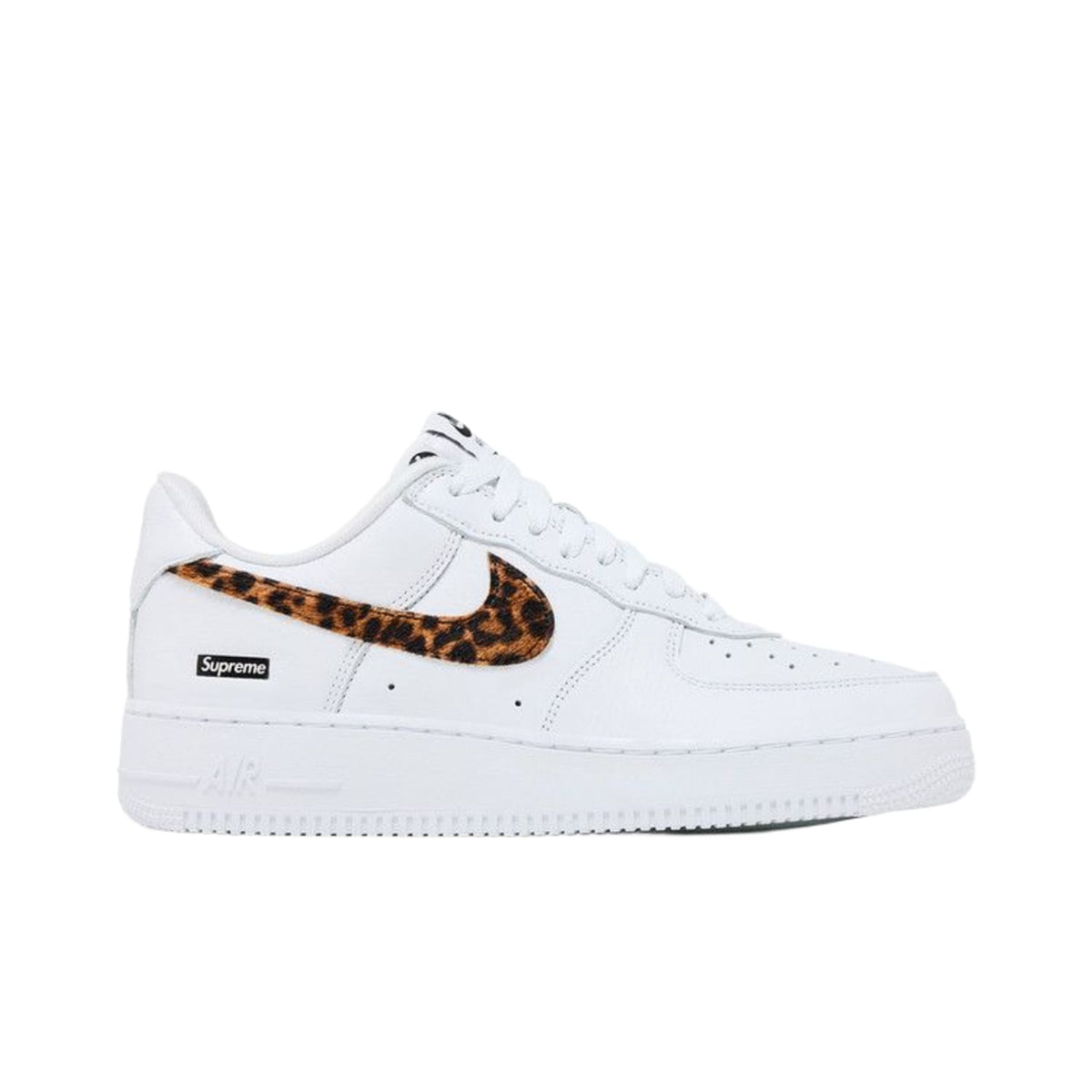 Supreme x GOODENOUGH x Nike Air Force 1 Low 'White Cheetah Print'