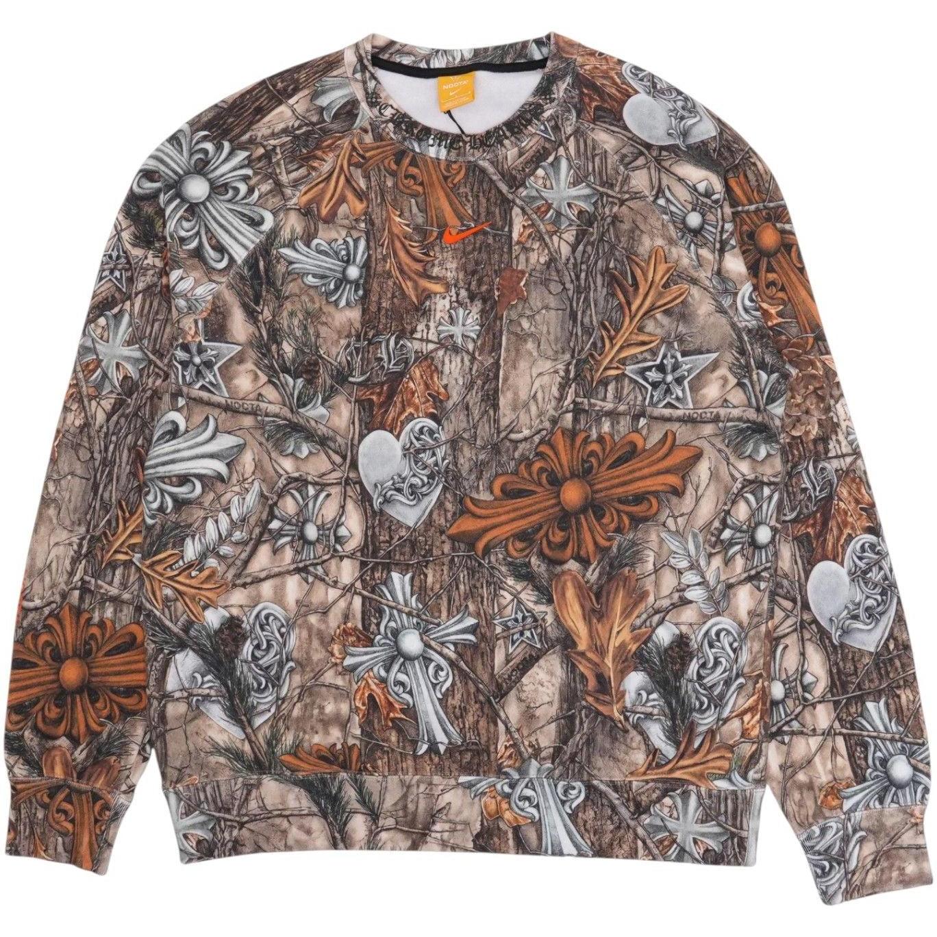 Chrome Hearts x Nike Nocta Horseshoe Camo Crewneck